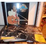 Collection of Elvis Presley LP records