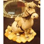 Royal Doulton Thelwell ceramic figurines Poweful Hindquarters limited edition 152/1000