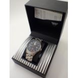 Gents boxed Junkers 150 Jahre wristwatch with black dial