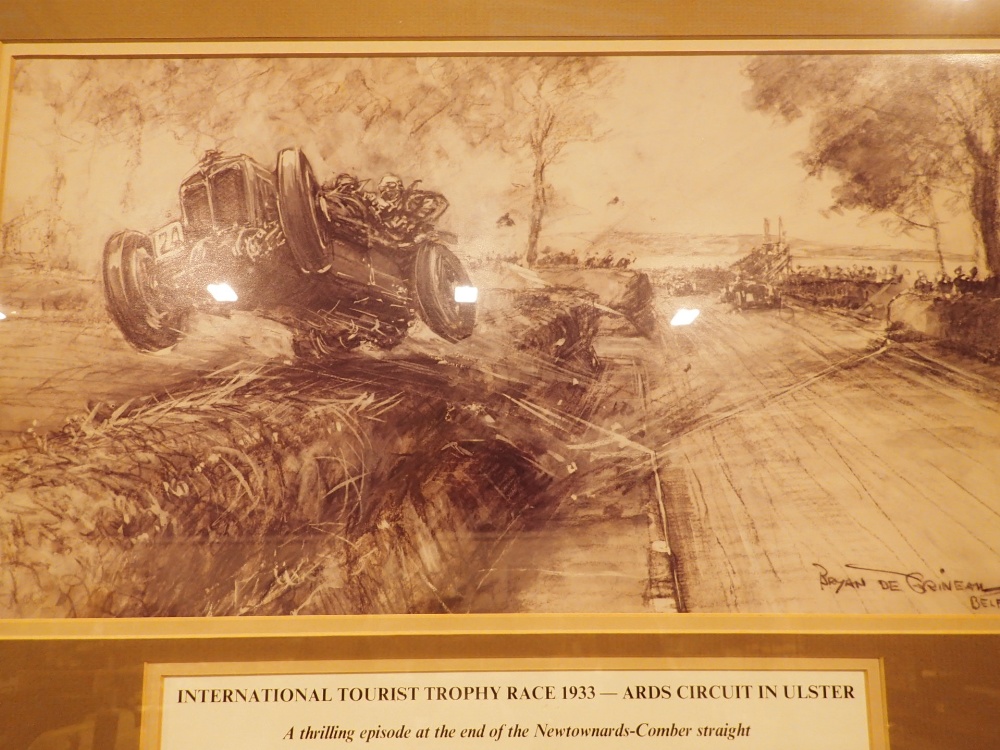 Framed print of The International Tourist Trophy Race 1937