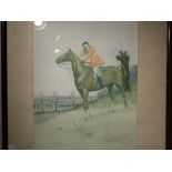 Framed and glazed hunting print The Sweetest Music In The World original by Cecil Aldin 30 x 45 cm