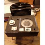 Bakelite Universal AVO meter with Synchrodek Ltd timer