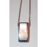 925 silver necklace and pendants