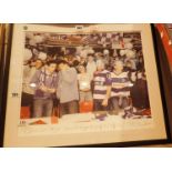 Limited edition 1/50 Shepherds Bush telegram Queens Park Rangers showing off at Cardiff 2003 print