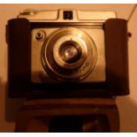 Leather cased west German Ilford Sporti camera