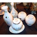 Five pieces of Aynsley ware