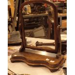 Mahogany dressing table mirror