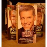 Five boxes of Just For Men hair colour
