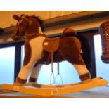 Medium sized stuffed rocking horse