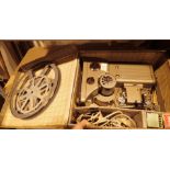 Cased Eumig Specto projector 16 mm with spare bulbs CONDITION REPORT: All