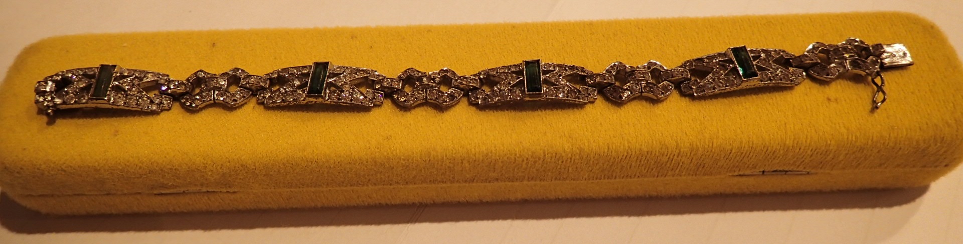 925 silver marchasite bracelet