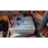 Seven boxes of Hema 80 CD R audio discs