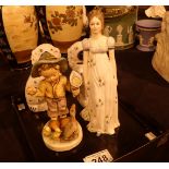 German figurine with a pair of miniature