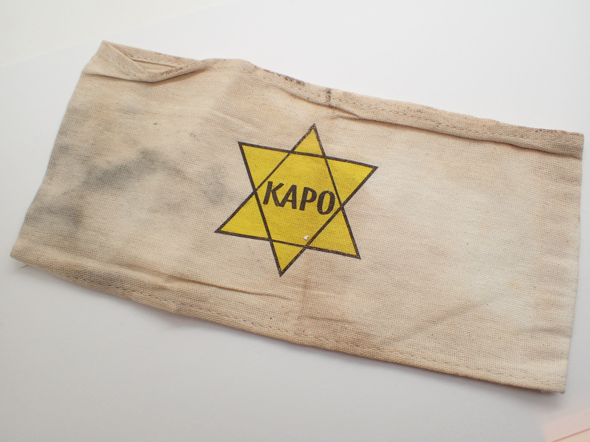 WWII Jewish armband Kapo