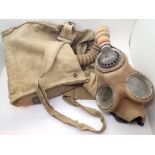 WWII period British gas mask