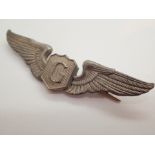 WWII USA glider Pilots wings