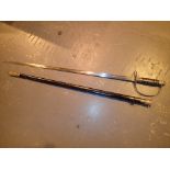 WWII German SS dress sword stamped Alcos