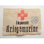 WWII German Kreigsmarine nurses armband