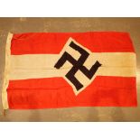 WWII German Hitler Youth flag marked Ham