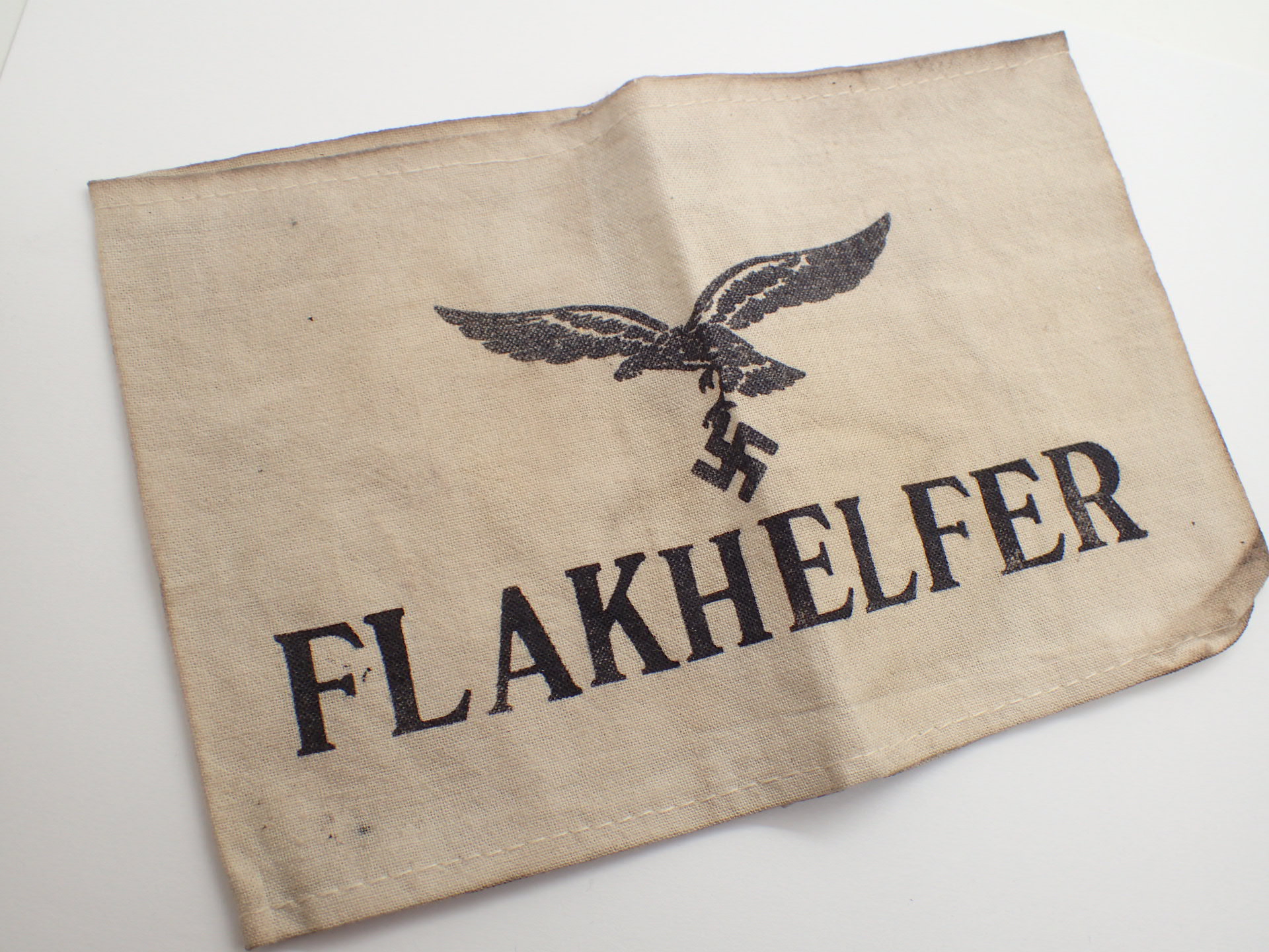 WWII German Luftwaffe Flakhelfer armband