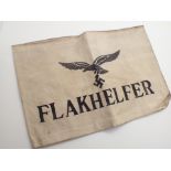 WWII German Luftwaffe Flakhelfer armband