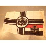 WWI German Imperial flag stamped Berlin