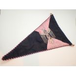 WWII German pennant L: 36 cm