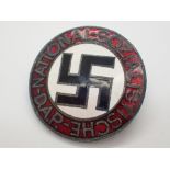 German WWII NSDAP enamel party pin badge