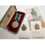 Cased Womens Voluntary Service medal WVS