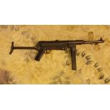 German WWII replica MP40 machine gun for