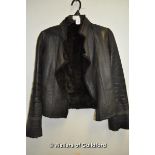 *Joseph sheepskin biker jacket (Lot Subject to VAT)