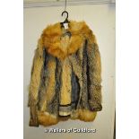 *Fox fur coat (Lot subject to VAT)