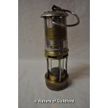 *E. Thomas & Willams No.1 Aberdare South Wales reproduction miners lamp (Lot Subject to VAT)