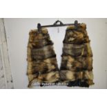 *Two fox fur sleeves (Lot Subject to VAT)