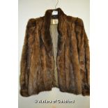 *Mink fur short coat, with dust cover (Lot Subject to VAT)