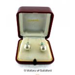 *Majorica Pearl Earrings (Lot subject to VAT)