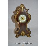 *French Empire style mahogany cased mantle clock (Lot Subject to VAT)