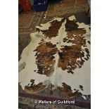 A Brittany cowhide.