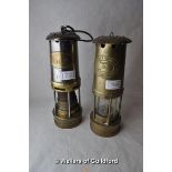 *Two E. Thomas & Williams miners lamps; No.1 Aberdare and No.165451 (Lot subject to VAT)