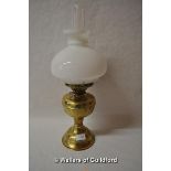 *Brass oil lamp (Lot subject to VAT)