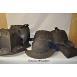 A copy of a Roundhead helmet with breast plates, etc.