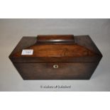 *Mahogany sarcophasgus box (Lot subject to VAT)