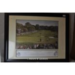 Golf - The 35th Ryder Cup, 2004, limited edition print by Peter Cornwall, signed by Colin