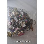 Sealed bag of costume jewellery