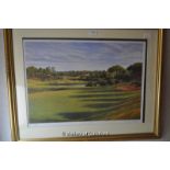 *Richard Chorley, limited edition print 337/850, "San Lorenzo, 18th Hole", signed in pencil,