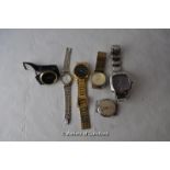 Selection of wrist watches including Sekonda, Citizen, Timex, Accurist, Ieke