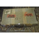 Revelation Luggage vintage suitcase, Union Castle stickers