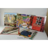 The Beatles - Five original vinyl albums in very good condition including Sgt pepper 2012, Australia