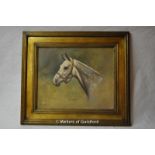 A.G.Haigh, "Assegai", portrait of a racehorse, oil on canvas, signed and dated 1934 lower left, 39.5