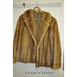 *Vintage 100% Mink fur jacket